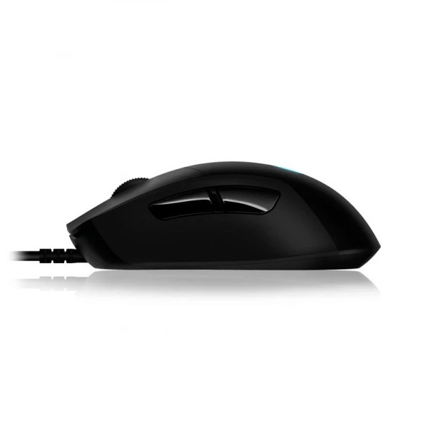 Проводная игровая мышь G407 Silent Plus с LED подсветкой и разрешением 12000 DPI для ПК и ноутбука
