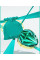 Увлажняющий тональный кушон Drawshe Emerald Crystal Glow с трехцветным эффектом и заменяемым блоком, 24 г для