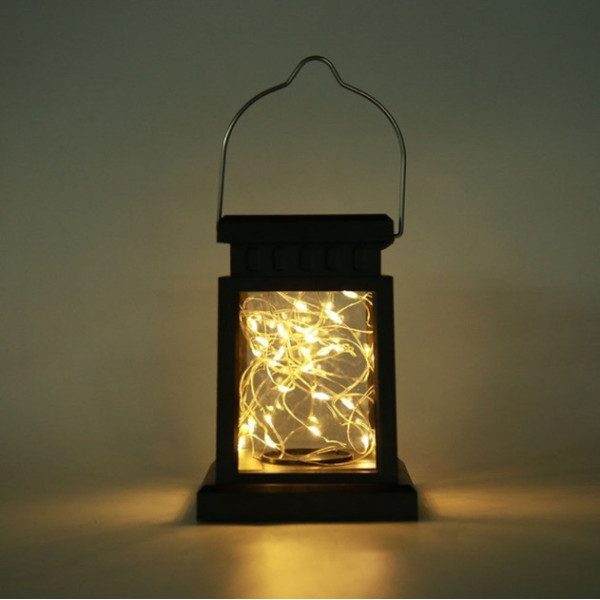 Сонячний підвісний ліхтар UniSolar NF101 з теплим LED-світлом і вологозахистом для вулиці