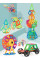 Магнитный детский конструктор 3D Magical Magnet с 98 элементами для обучения и игры