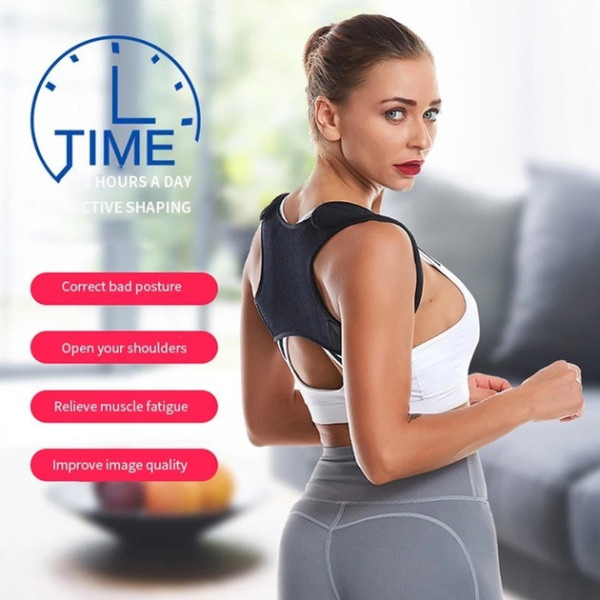 Ортопедичний коректор постави для спини регульований універсальний