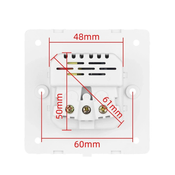 Адаптер-розетка Folem RZ1 с портами USB и Type-C, быстрая зарядка QC3.0, белая глянцевая