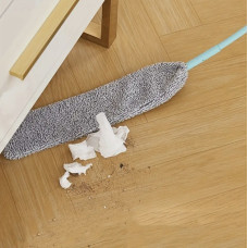 Швабра для прибирання SHVR-33 з гнучкою ручкою і тканинною насадкою з мікрофібри