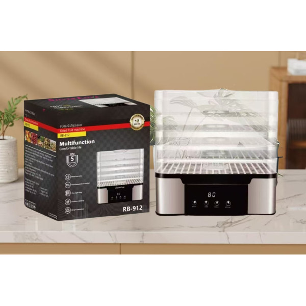 Сушарка Silver Love RB-912 електрична 5 ярусів для приготування сухофруктів