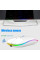 Акумуляторна миша Bluetooth з RGB-підсвіткою біла