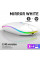 Акумуляторна миша Bluetooth з RGB-підсвіткою біла
