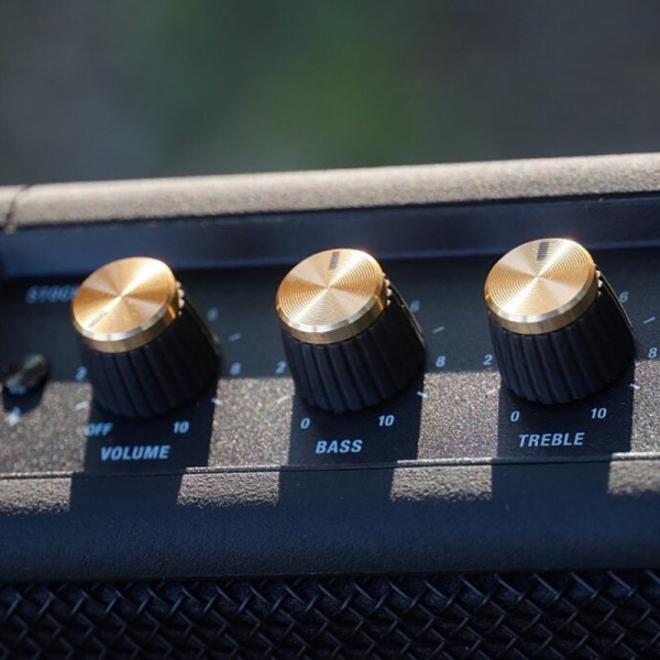 Портативная Bluetooth колонка Marshall Stockwell II со стереозвуком и аккумулятором, 20 Вт, черная