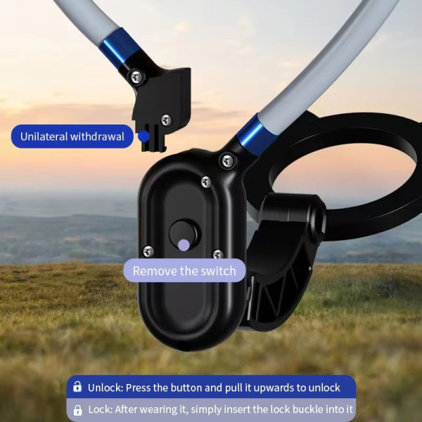 Тримач для POV-знімання на шию з магнітом для смартфона та камери, для блогерів і подорожей