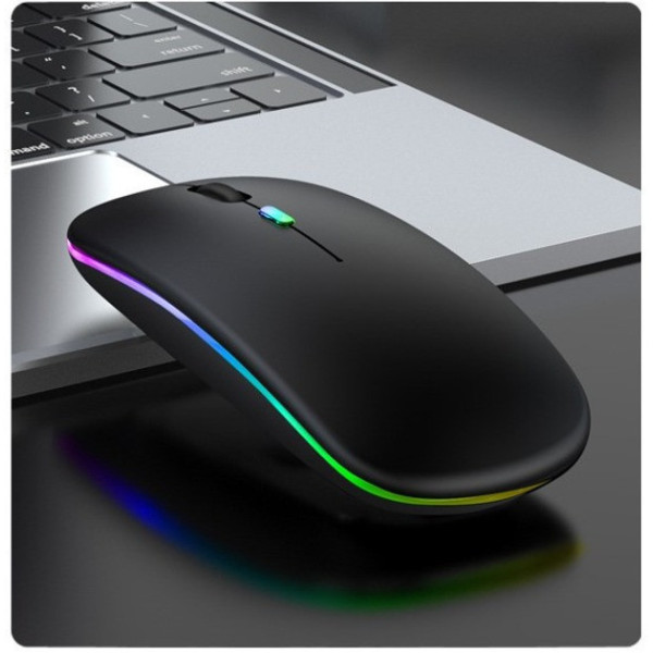 Комп'ютерна миша з Bluetooth-модулем і підсвіткою RGB чорна