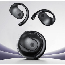Бездротові навушники для спорту MDR OWS T2 Bluetooth з мікрофоном і футляром чорні