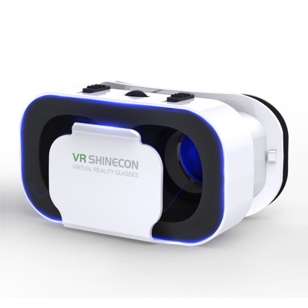 Очки виртуальной реальности SHINECON SC-G05a для игр и просмотра 3D фильмов белого цвета