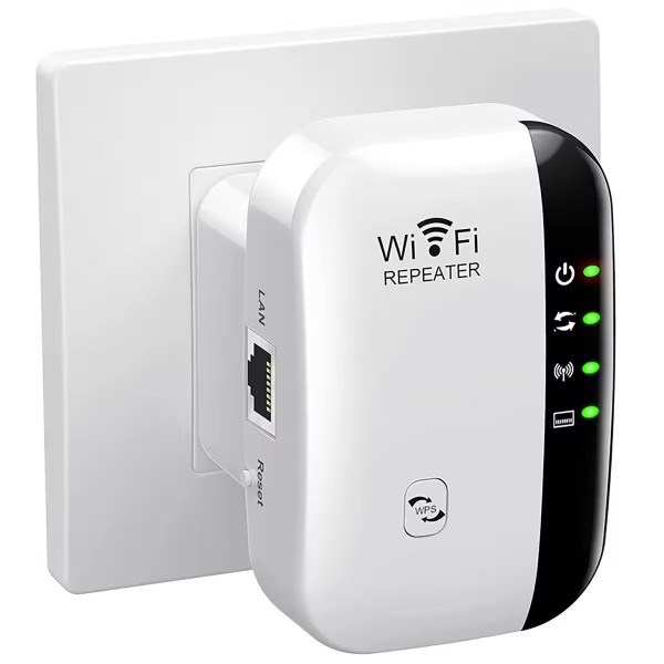 Повторювач Wi-Fi сигналу Wireless-N репітер із роз'ємом поворотного типу 2dBi