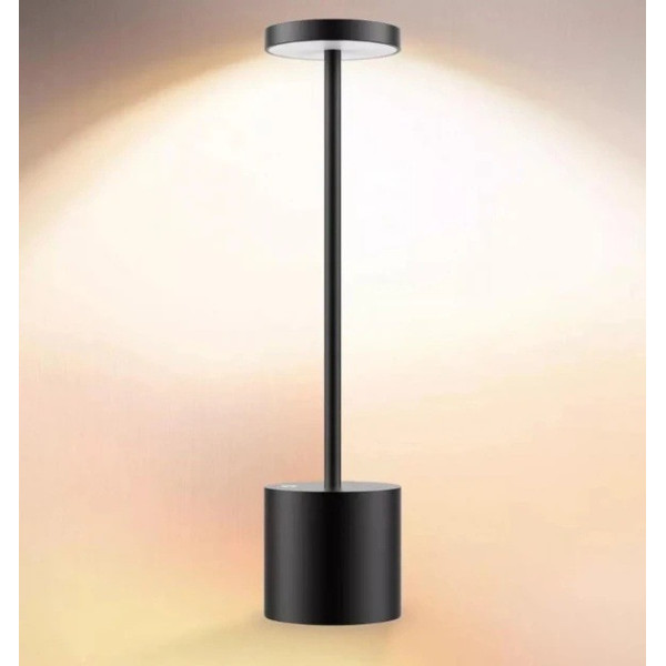 Світлодіодна настільна лампа XPRO HSY-T812-1 7 Вт сенсорна чорна