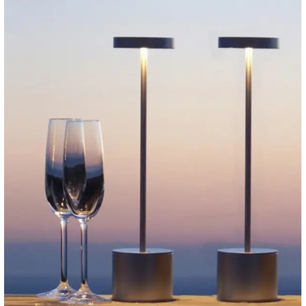 Світлодіодна настільна лампа XPRO HSY-T812-1 7 Вт сенсорна чорна