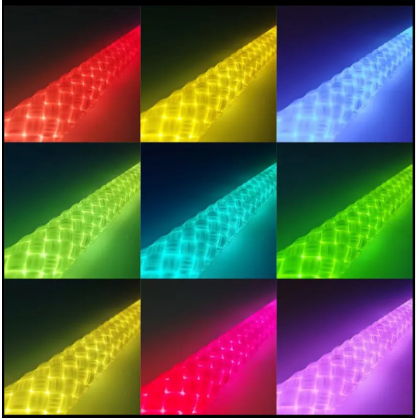 Водостойкая светодиодная лента LED SFK-30 длиной 5 метров с пультом для интерьера и улицы
