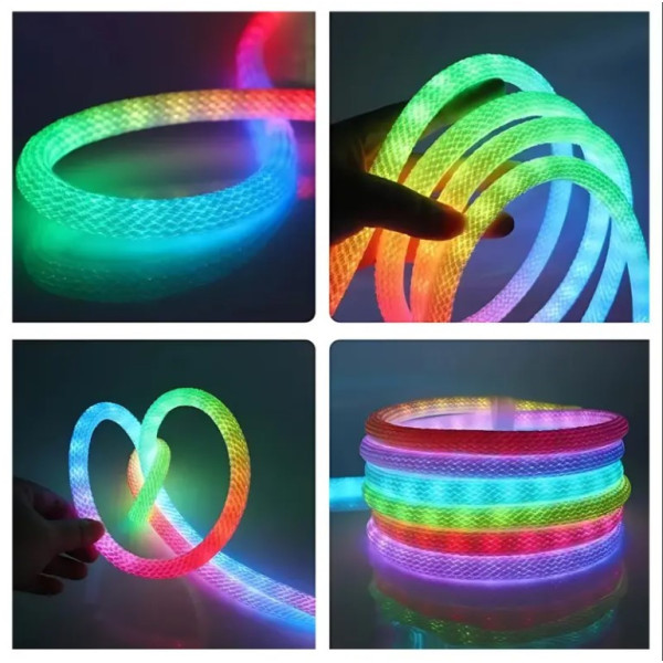 Водостойкая светодиодная лента LED SFK-30 длиной 5 метров с пультом для интерьера и улицы