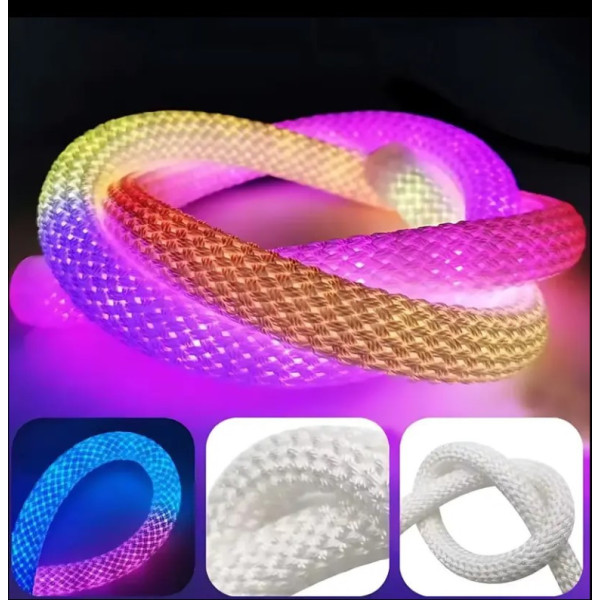 Водостойкая светодиодная лента LED SFK-30 длиной 5 метров с пультом для интерьера и улицы
