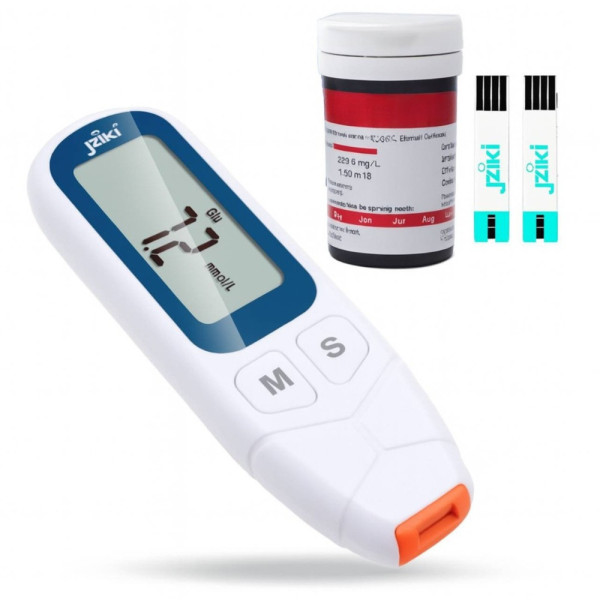 Електронний вимірювач рівня глюкози JZK-206 з набором смужок
