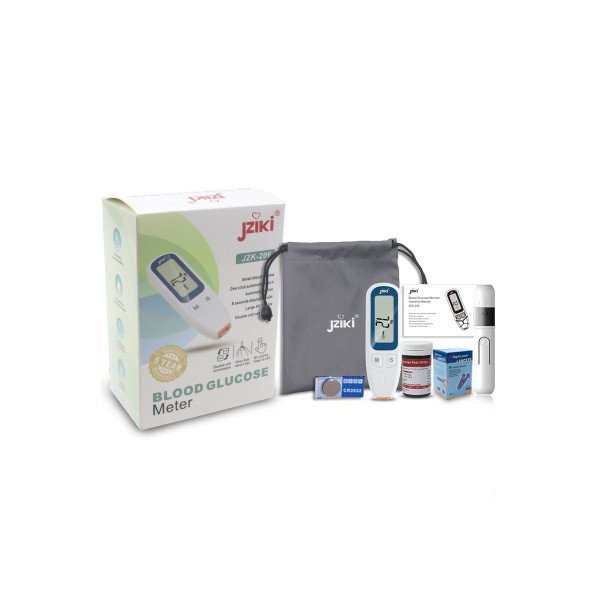 Електронний вимірювач рівня глюкози JZK-206 з набором смужок