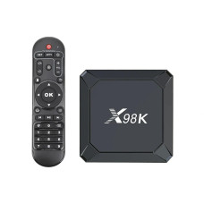 Телевізійна приставка Smart X98K 4K HDR10+ Wi-Fi Bluetooth 5.0 Android