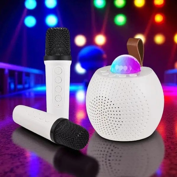 Портативна колонка Z1 Bluetooth з LED диско-шаром і караоке функцією