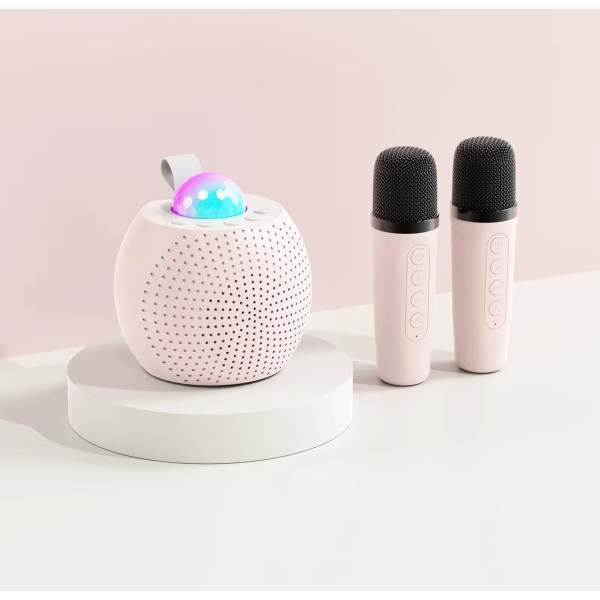 Портативна колонка Z1 Bluetooth з LED диско-шаром і караоке функцією