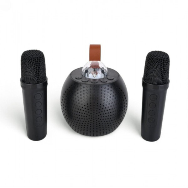 Портативна колонка Z1 Bluetooth з LED диско-шаром і караоке функцією