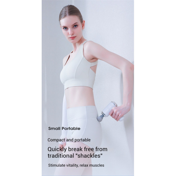 Масажер для м'язів Fascial Gun LM-130 з регулюванням швидкості