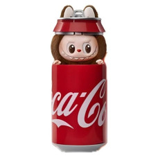 Плюшевий брелок Labubu банка Coca Cola колекційна іграшка