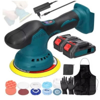 Полірувальна машинка DOMOTEC 48V з акумулятором орбітальна