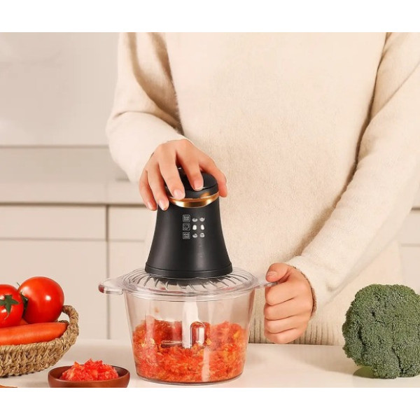 Універсальний стаціонарний блендер Domotec 7041 3 л потужність 600 Вт чорний