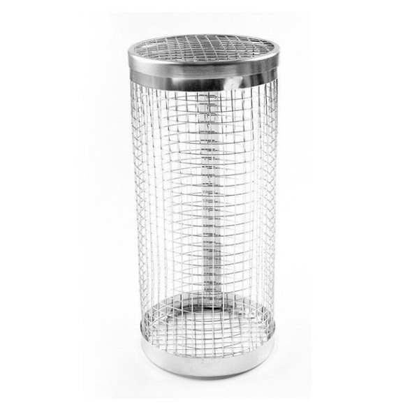 Барбекю кошика з неіржавкої сталі обертовий 360° циліндричний