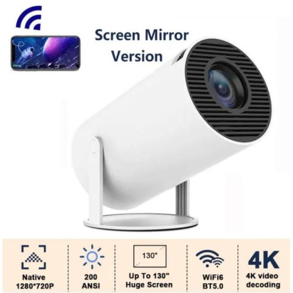 Проєктор X10 Plus 2 в 1 Android і джойстики для ігор