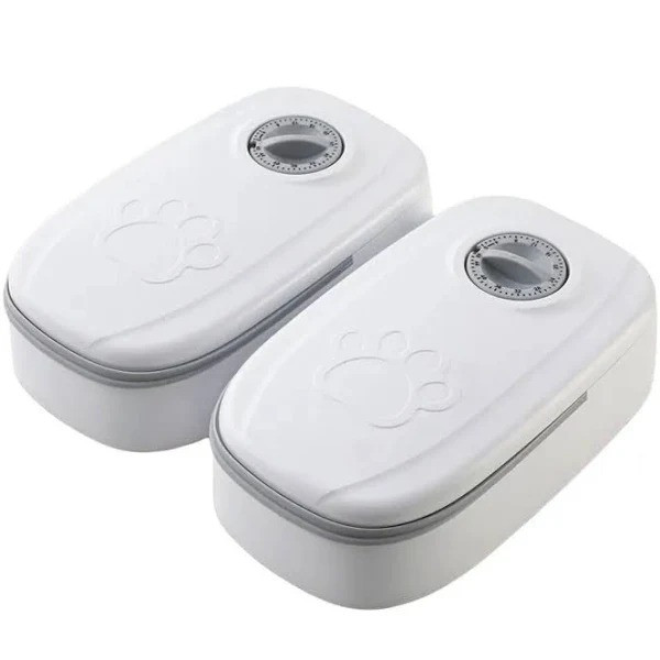 Автогодівниця PetnessGo 355 мл для тварин 2 секції