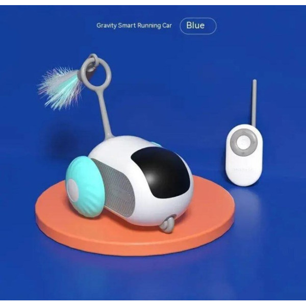 Миша, що тікає на радіокеруванні для котів інтерактивна акумуляторна іграшка з датчиком перешкод