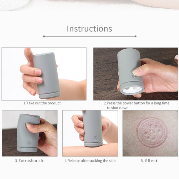 Електрична вакуумна банка FM-54 Magic Jar для масажу