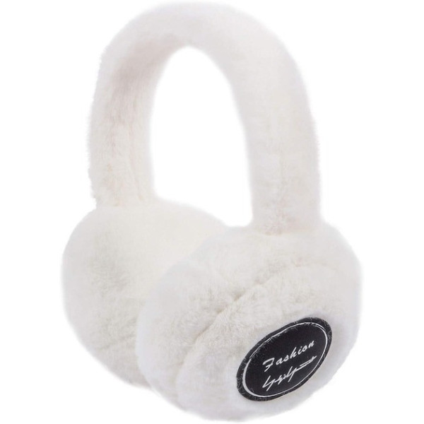 Навушники Aemai Bluetooth з хутром з USB зарядкою білі