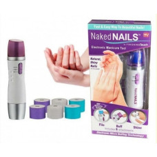 Машинка Naked Nails для нігтів із 6 насадками для манікюру