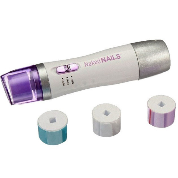 Машинка Naked Nails для нігтів із 6 насадками для манікюру