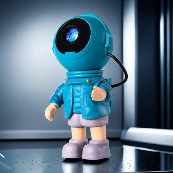 Ночник-проектор Astronaut Lamp K2301 с заменяемыми картриджами для настенного крепления