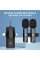 Петличный Bluetooth микрофон K15 3в1 для записи и трансляций