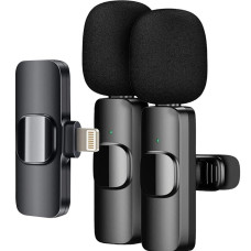 Мікрофон K15 Bluetooth петличний 3в1 для запису та трансляцій