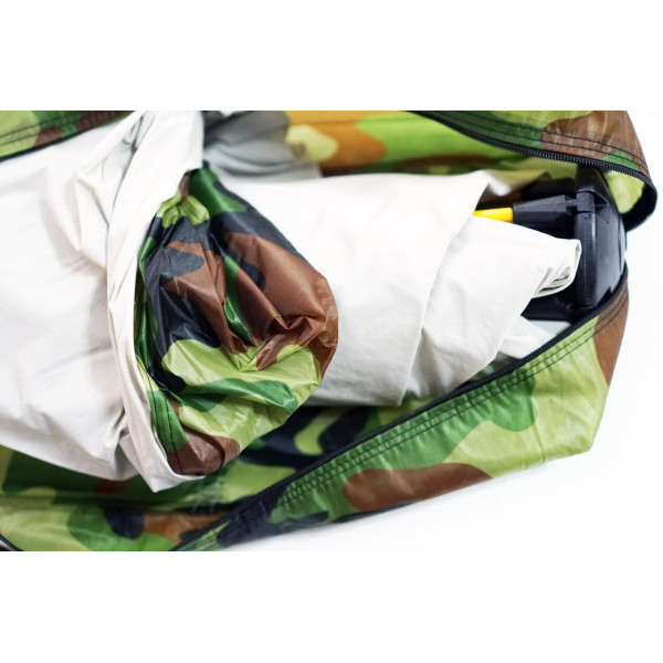 Автоматичний намет Камуфляж для 6 осіб 2х2.5 м із сіткою