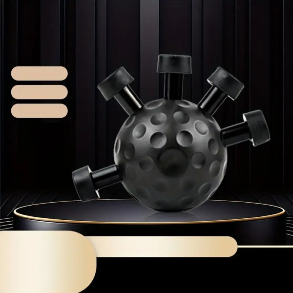 Тренажер для пальців і кисті руки чорний для витривалості та сили