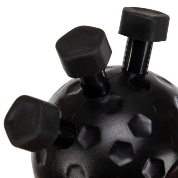 Тренажер для пальців і кисті руки чорний для витривалості та сили