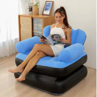 Надувний трансформер Bestway 67356 для дому та вулиці блакитний