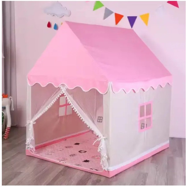 Намет дитячий будиночок Замок 130×100×120 см для дому та вулиці