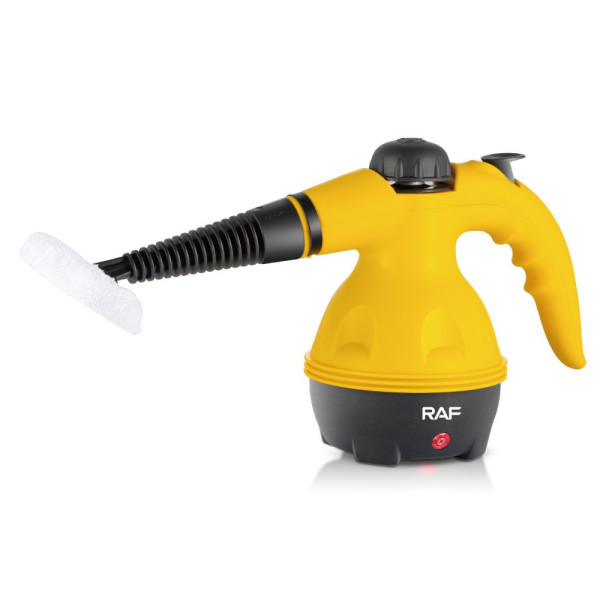 Ручний пароочисник RAF R.1028 з насадками для вікон і одягу