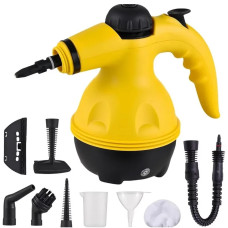 Ручний пароочисник RAF R.1028 з насадками для вікон і одягу