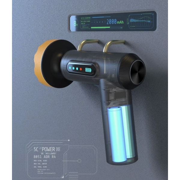 Машинка для полірування авто та вдома акумуляторна з насадками